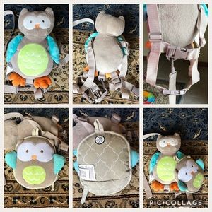Carters Owl Safety Harness & Vibrating Soother Owl